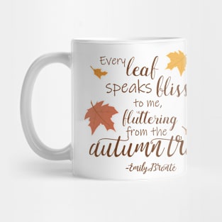 Every Leaf Speaks To Me Mug